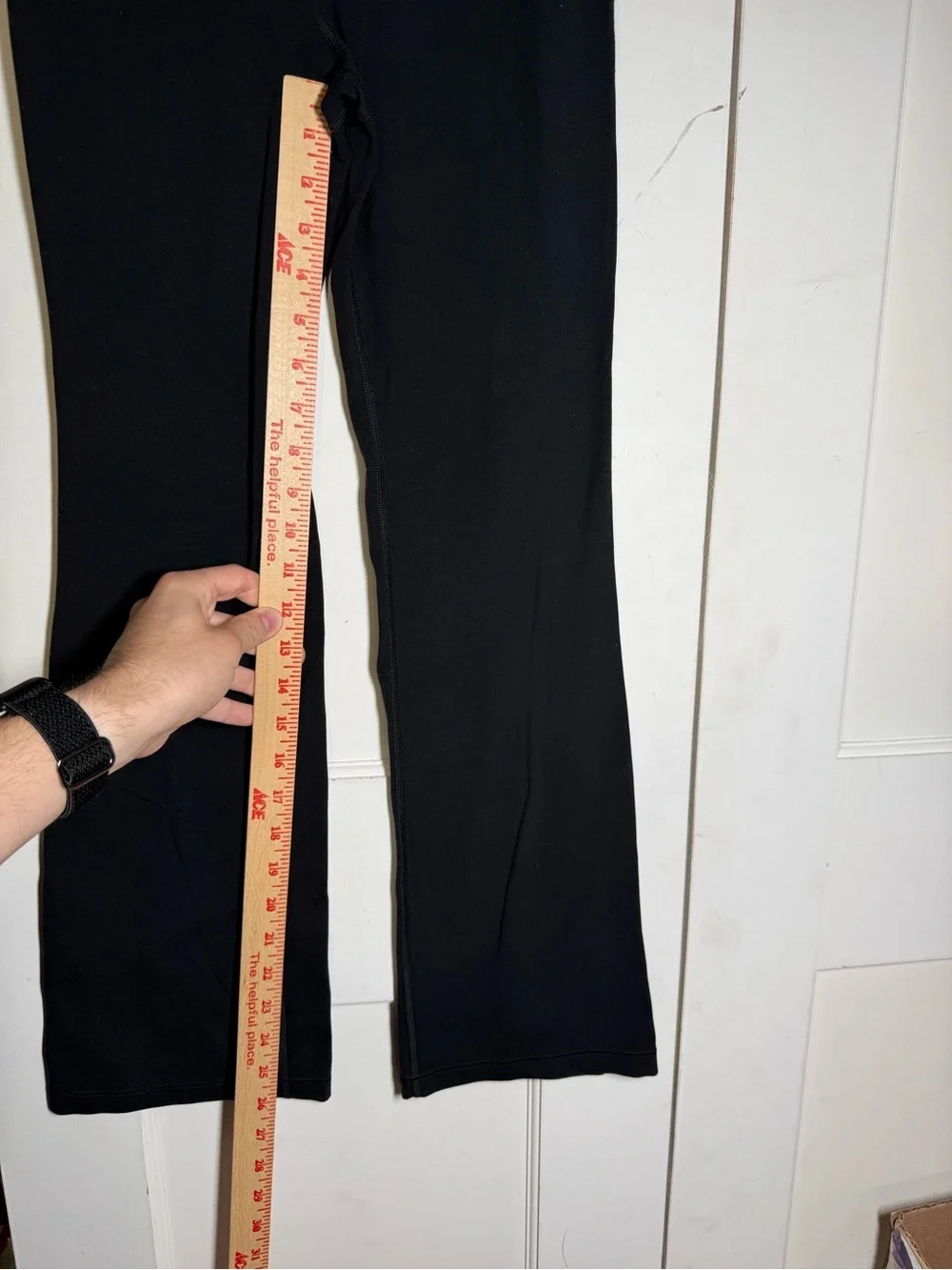 Athleta Girl High Rise Chit Chat Flare Pant Leggings Black Size L / 12 Stretchy